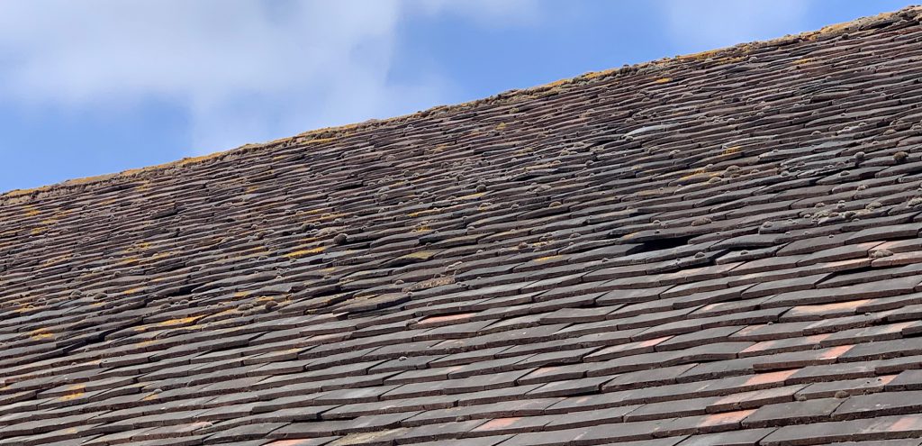 The dangers of a slipped roof tile